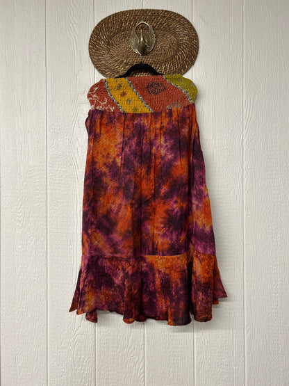 Crepe Sari Inner Peace Wrap Skirt 0626 042