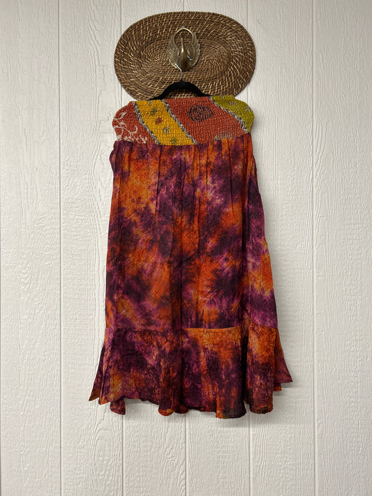 Crepe Sari Inner Peace Wrap Skirt 0626 042