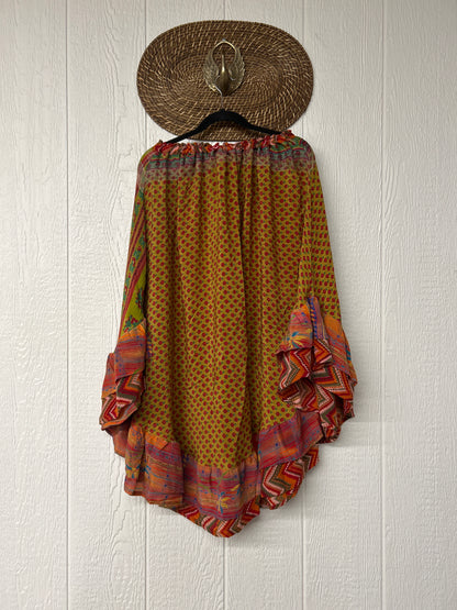 Crepe Wild Rose Skirt 1025 198