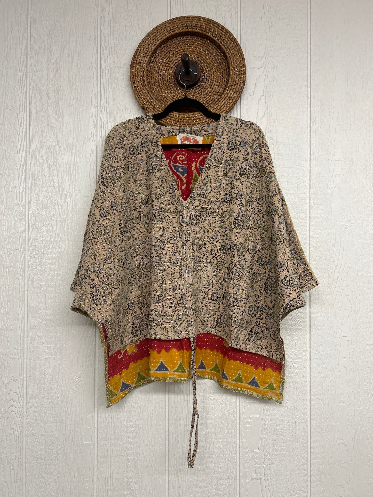 Pareo Kantha Hi-Lo Butterfly Top 0626 177