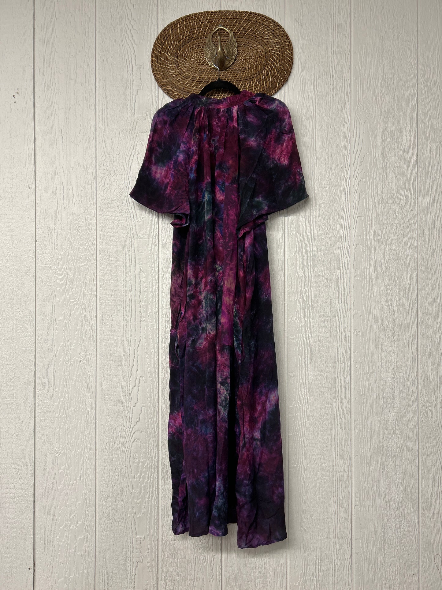 Crepe Sari Summer Woodstock Duster 0626 219