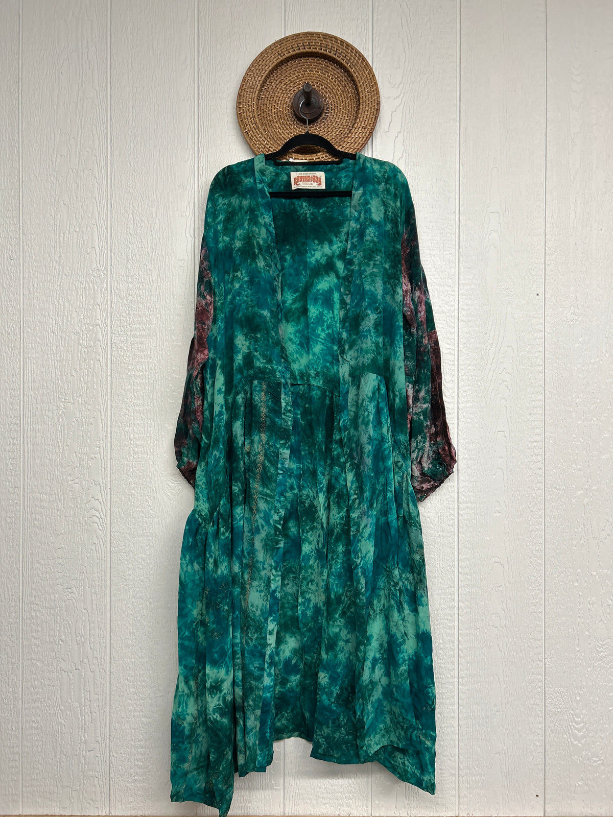 Crepe Sari Evermore Kimono 1026 041