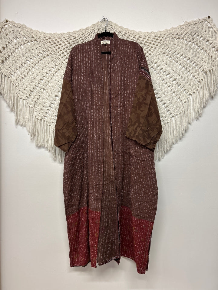 Majestic Caramel Overdye Kimono 1124 059