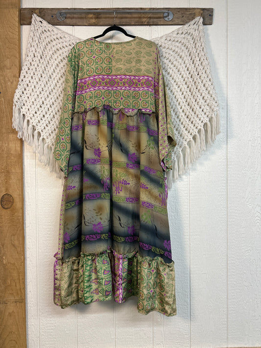 Rasgulla Sari Rhiannon Kimono 0826 085