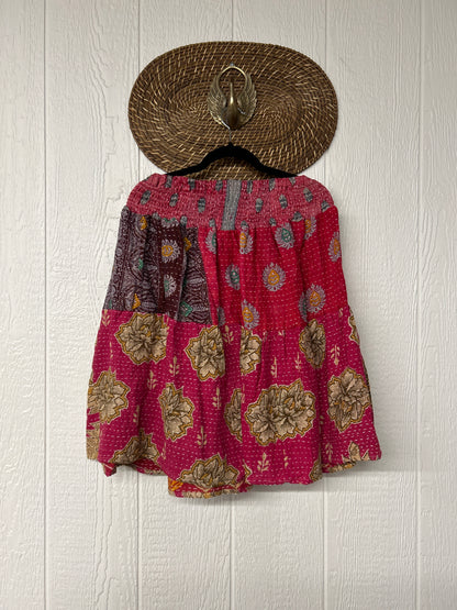 Pareo Kantha Meadow Skirt 0826 076