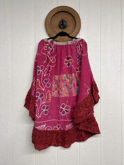 Pareo Kantha Wild Rose Skirt 0426 155