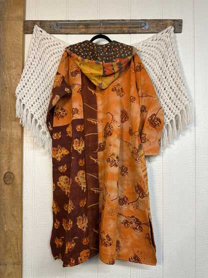 Fine Kantha Rising Sun Coat 1125 243