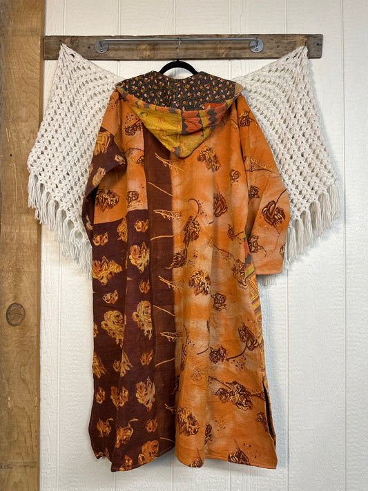 Fine Kantha Rising Sun Coat 1125 243