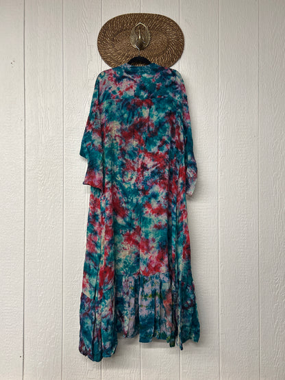 Crepe Sari Dahlia Duster Dress 0326 203