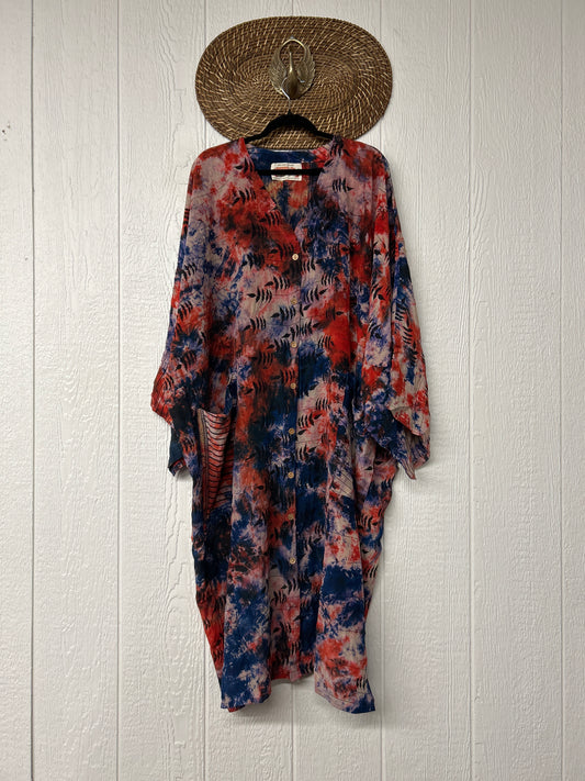 Crepe Sari Gaia Duster Dress 0826 118
