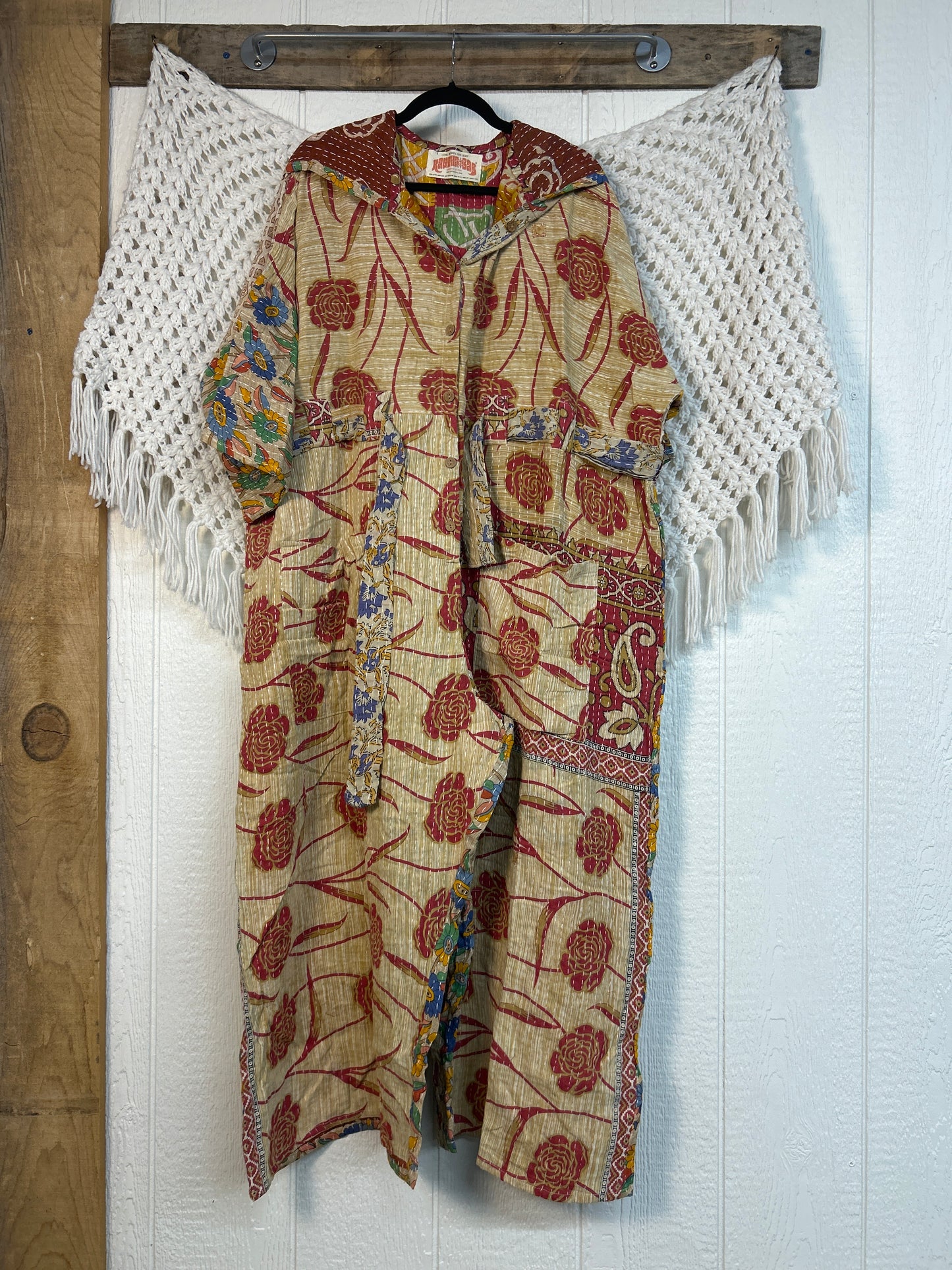 Pareo Kantha Zen Hoodie Jumpsuit 0726 118