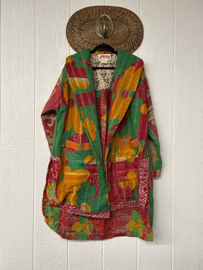 Fine Kantha Drifter Coat 1125 126