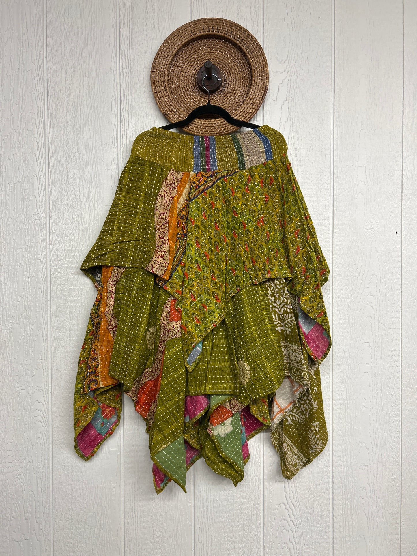 Pareo Kantha Pixie Skirt 0426 069