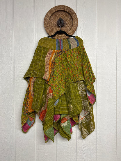 Pareo Kantha Pixie Skirt 0426 069