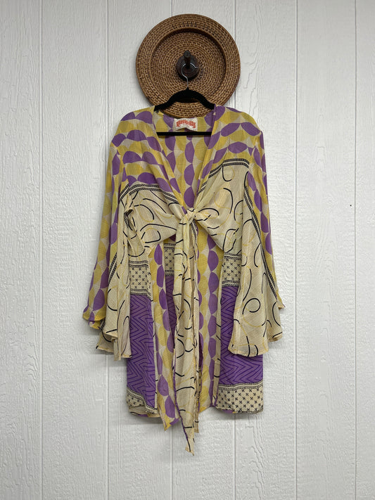 Crepe Sari Shortie Spellbound Kimono 0426 181