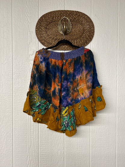 Crepe Sari Lover Cropped Culottes 0726 067