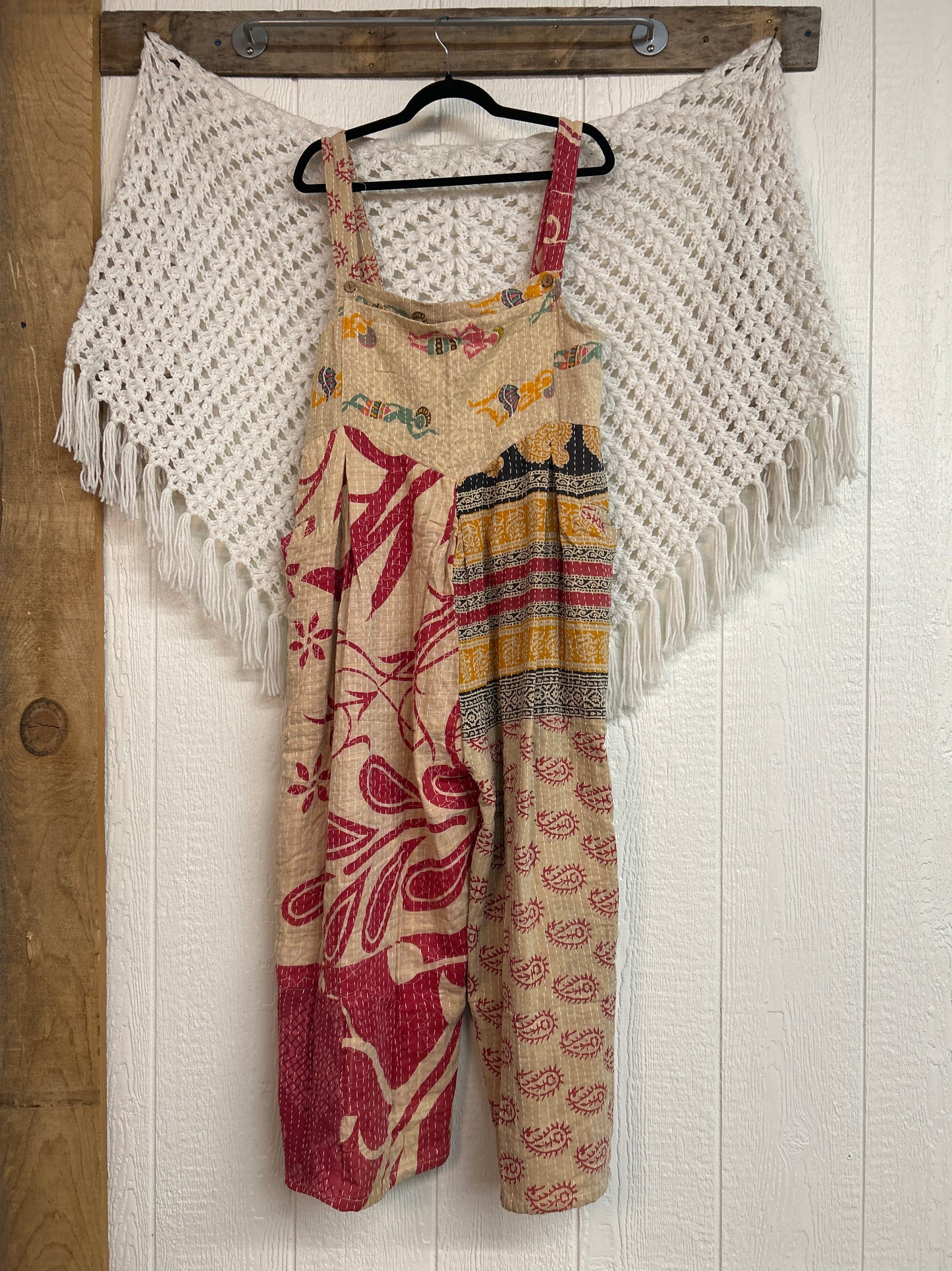 Crossroad Kantha Overalls 1025 068