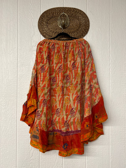Pareo Kantha Wild Rose Skirt 0426 193