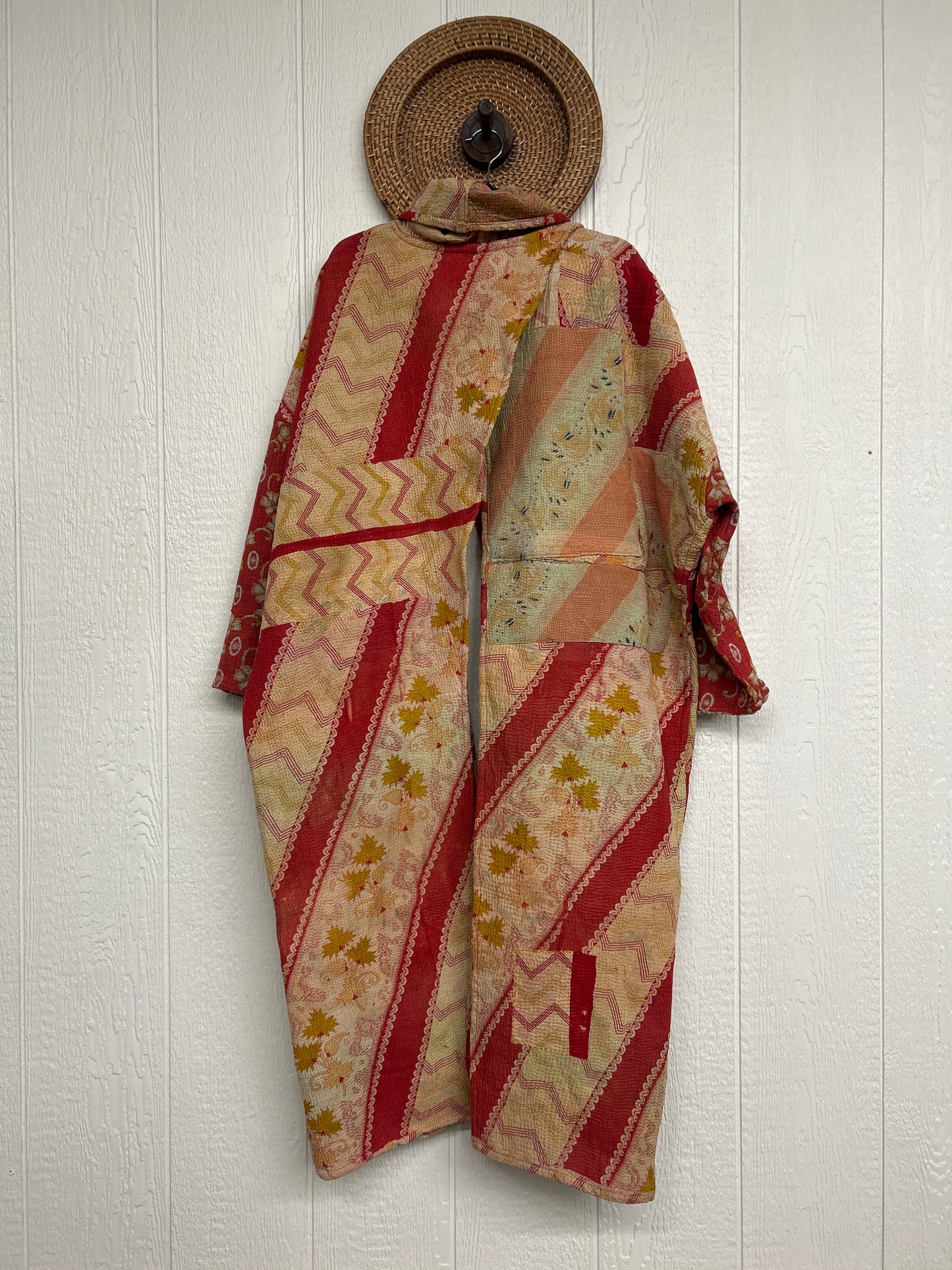 Fine Kantha Cowl Split Pullover 1225 255