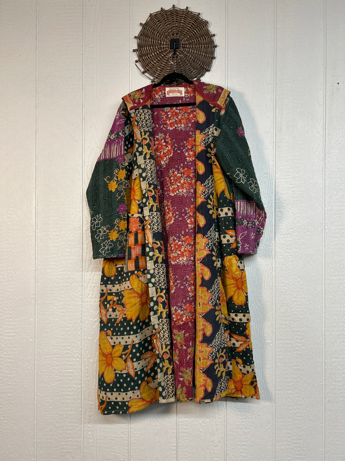 Fine Kantha Rising Sun Coat 1026 209