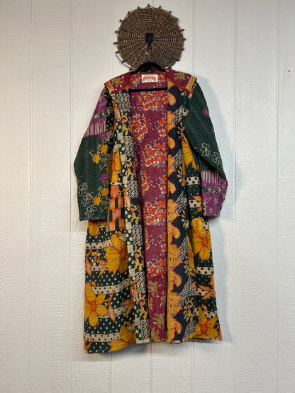 Fine Kantha Rising Sun Coat 1026 209