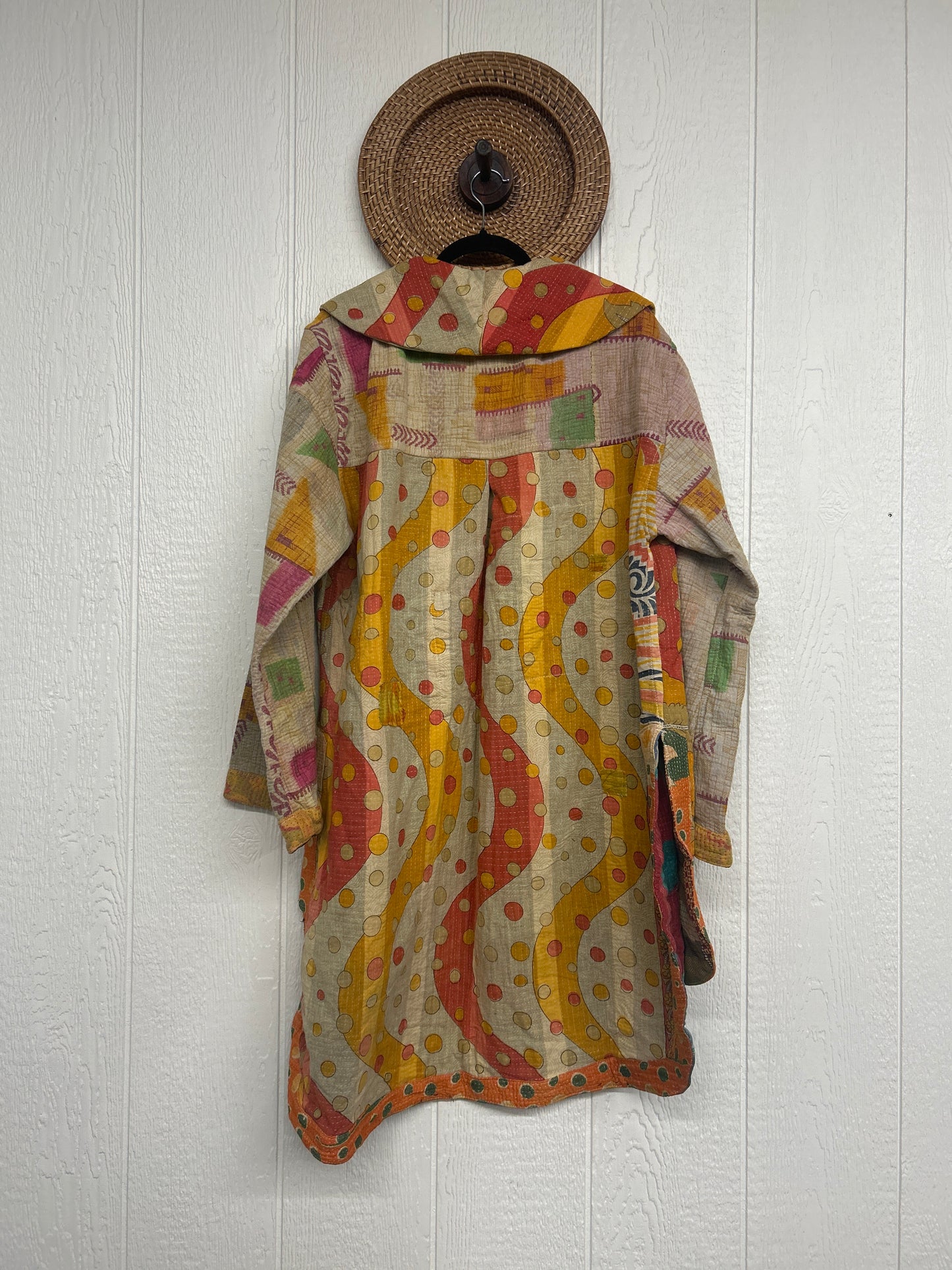 Fine Kantha Drifter Coat 1125 253