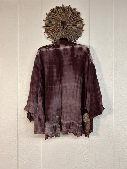 Crepe Sari Wild Rose Top 1026 026