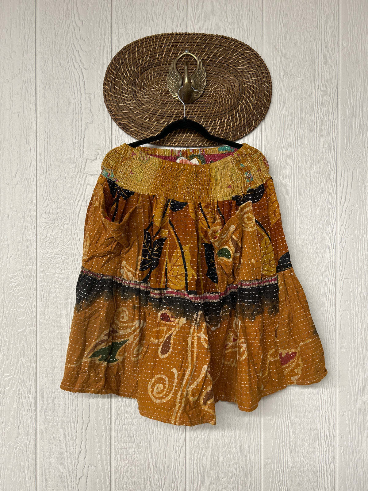 Pareo Kantha Meadow Skirt 0826 260