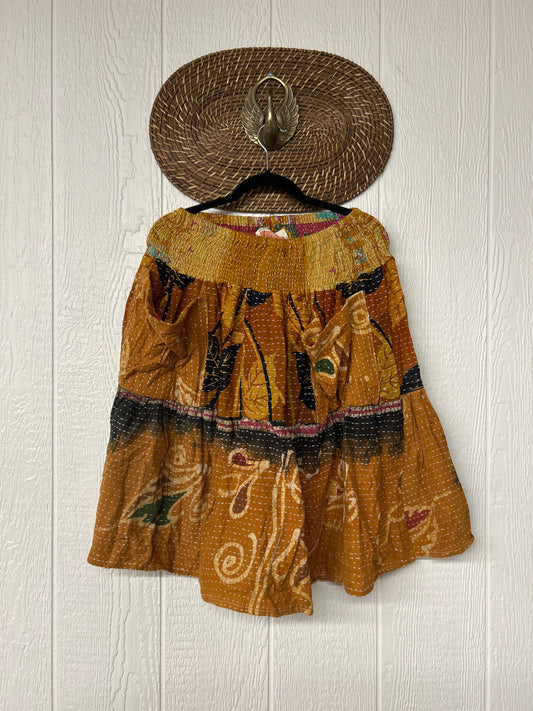 Pareo Kantha Meadow Skirt 0826 260