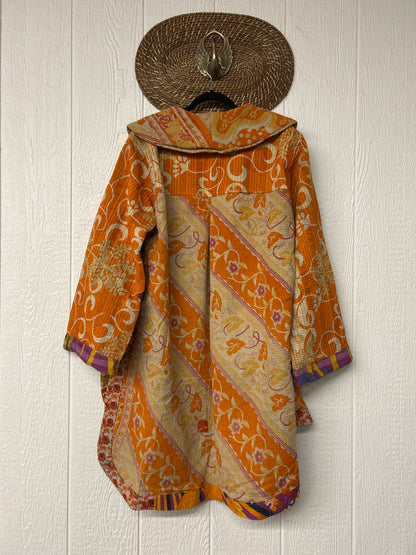 Fine Kantha Drifter Coat 1125 061