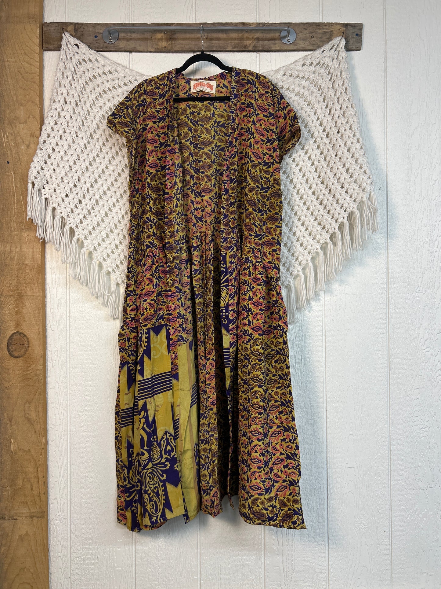 Crepe Sari Summer Evermore Kimono 0726 195