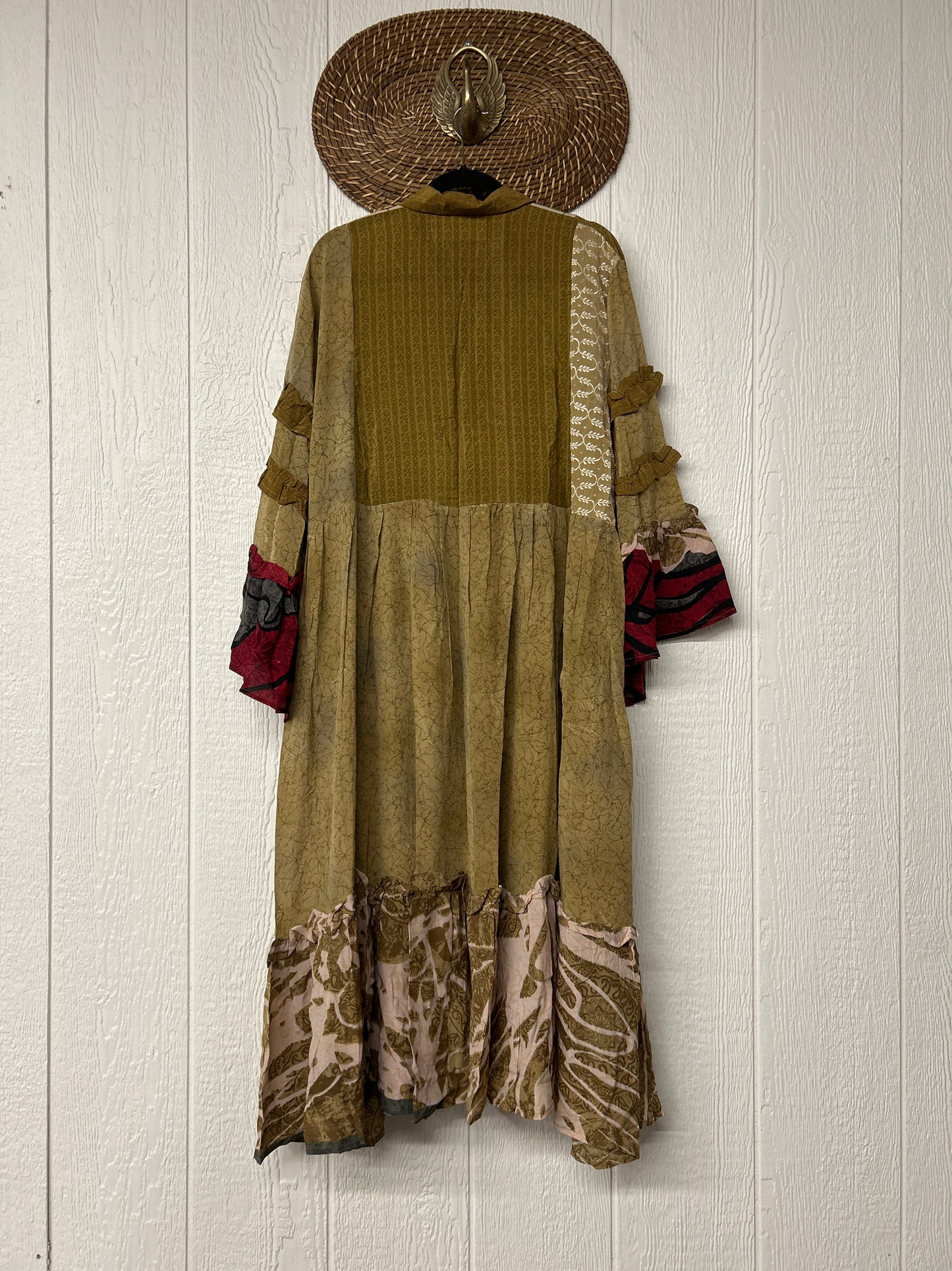 Crepe Sari Rhiannon Duster Dress 0226 050