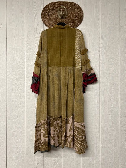 Crepe Sari Rhiannon Duster Dress 0226 050