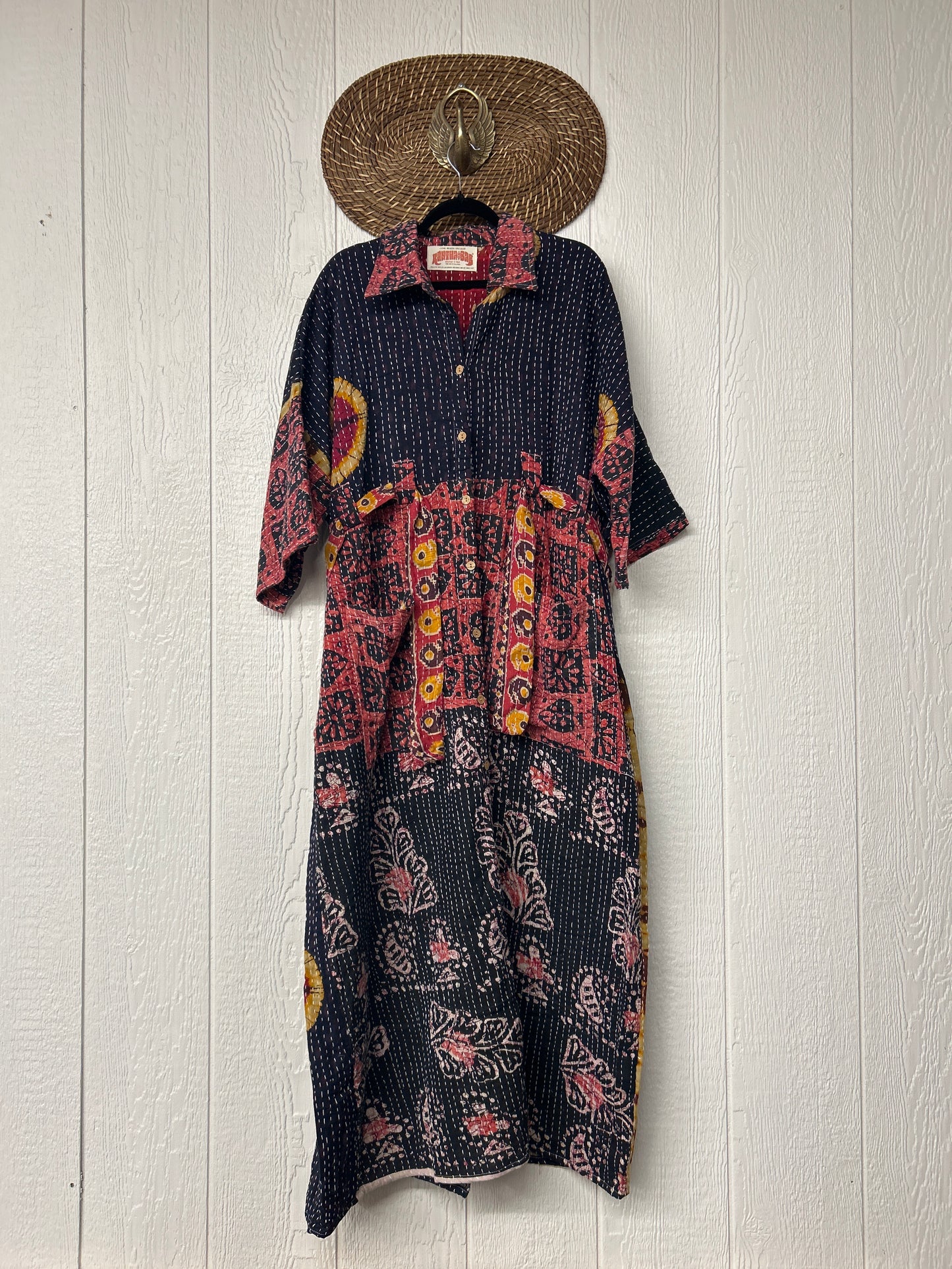 Pareo Kantha Gravity Duster Dress 0226 060