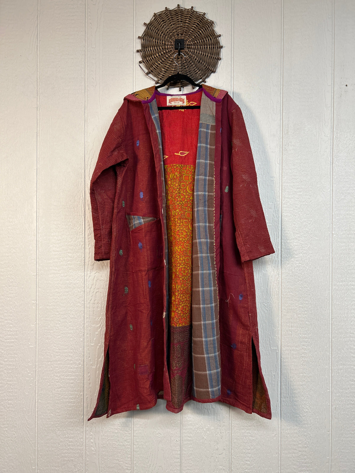 Fine Kantha Rising Sun Coat 1026 138
