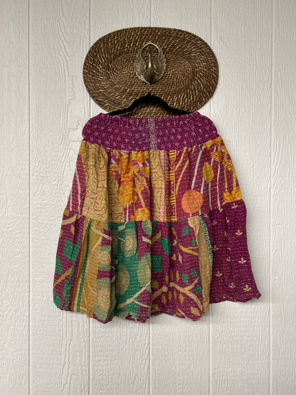 Pareo Kantha Meadow Skirt 0826 217