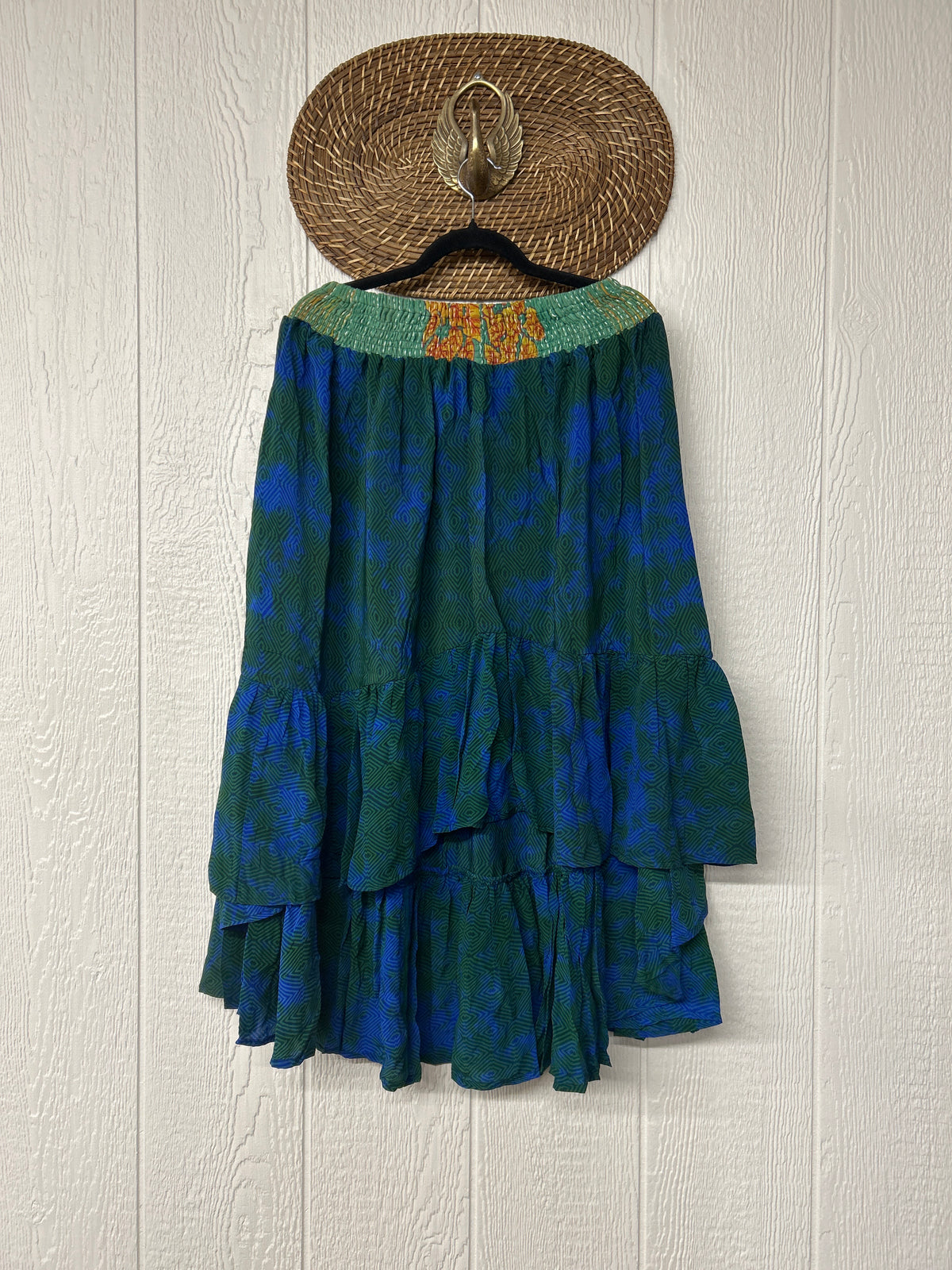 Crepe Sari Dahlia Skirt 1026 126