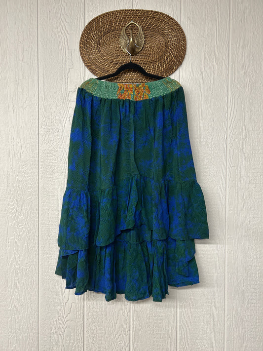 Crepe Sari Dahlia Skirt 1026 126