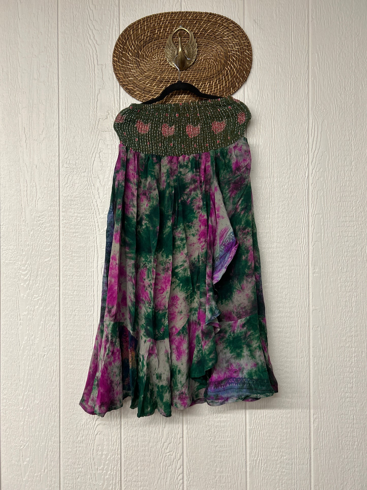 Crepe Sari Inner Peace Wrap Skirt 0626 029