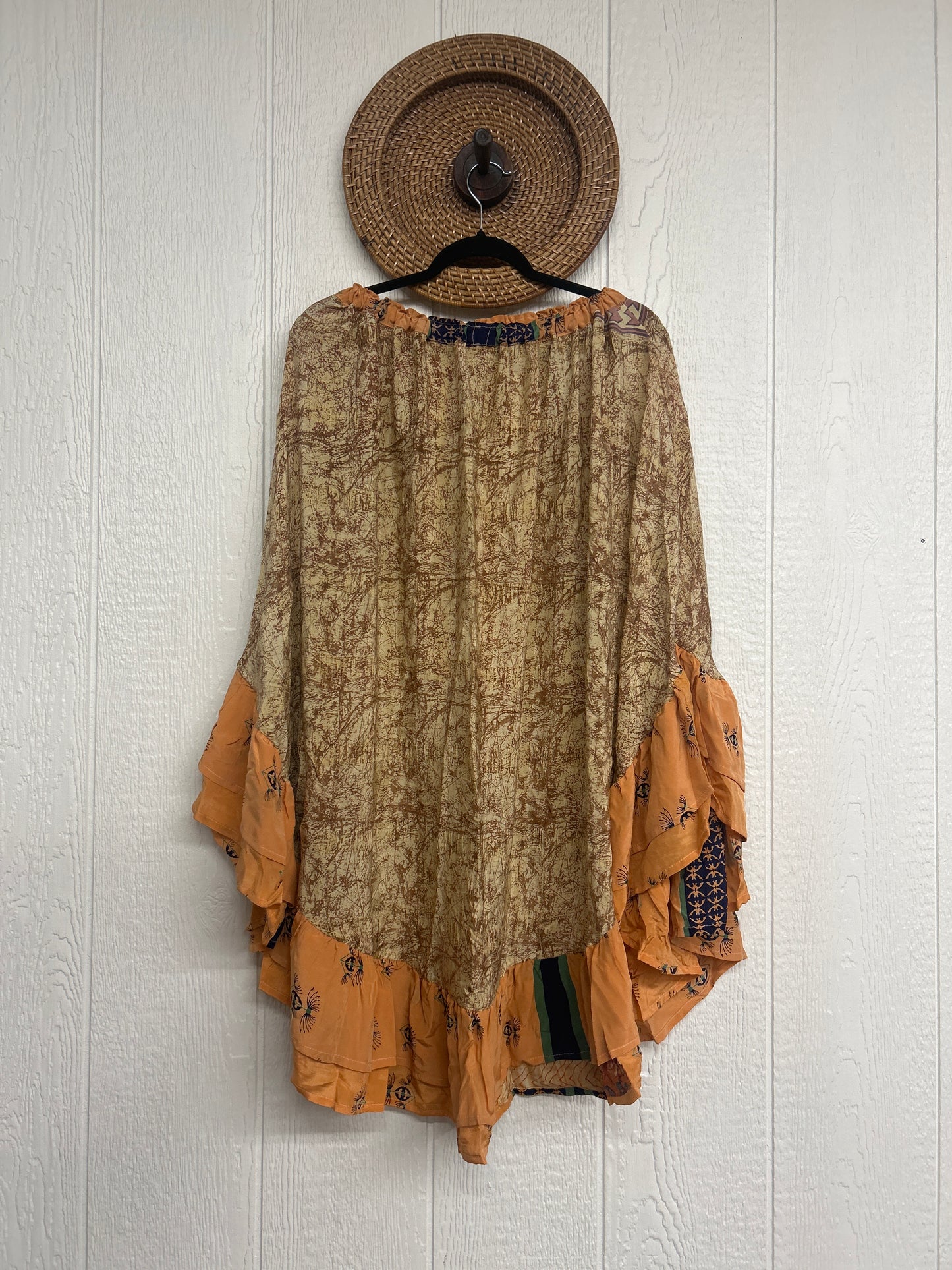 Crepe Wild Rose Skirt 1025 277