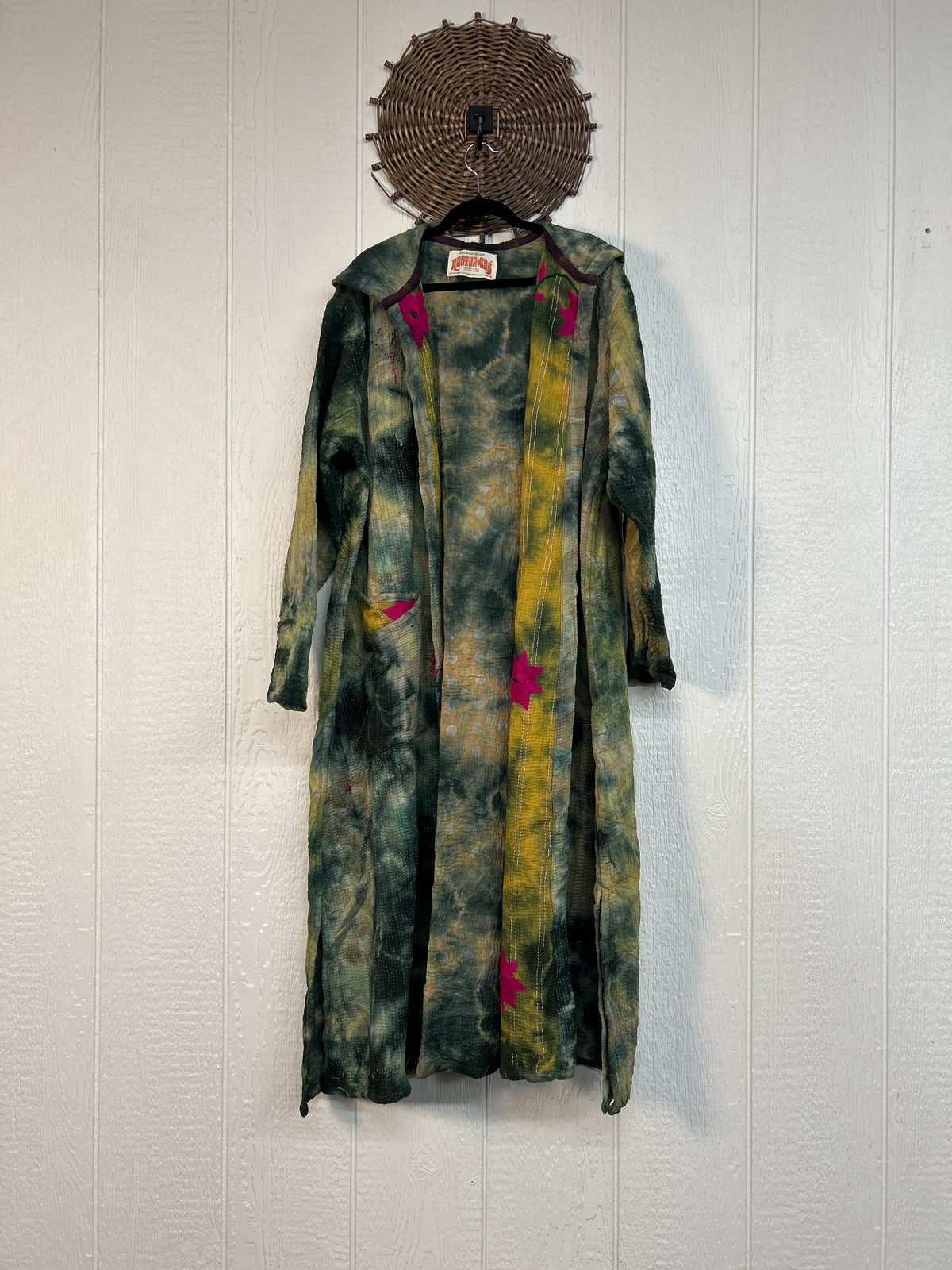 RETAIL Fine Kantha Rising Sun Coat 1026 095