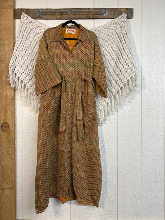 Pareo Kantha Gravity Duster Dress 0226 159