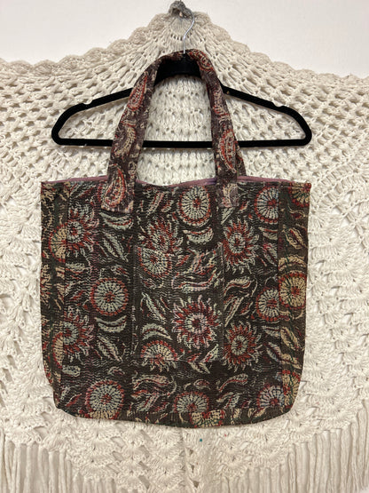 Kantha Pocket Tote - 6