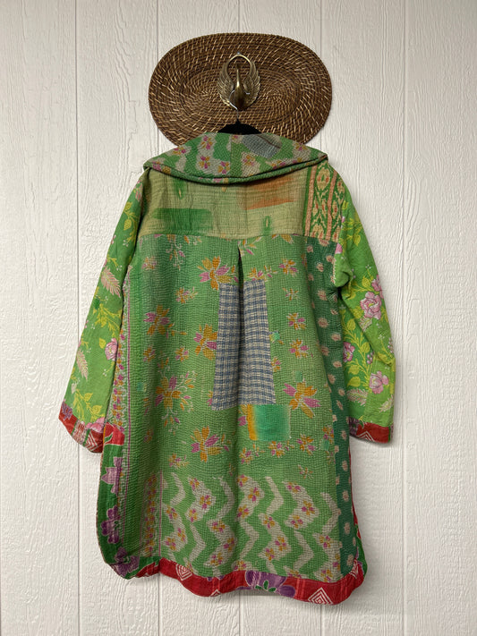 Fine Kantha Drifter Coat 1026 085