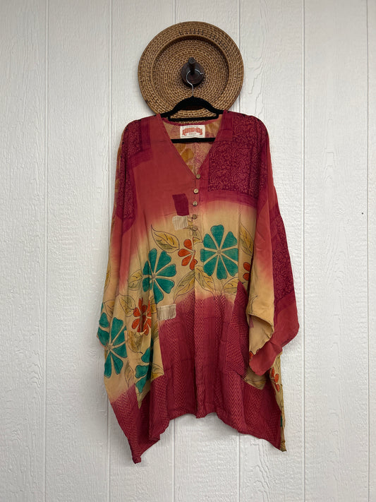 Crepe Sari Gaia Split Tunic 0226 126