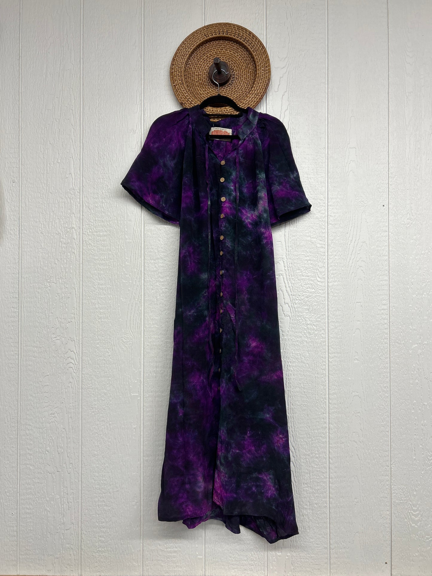 Crepe Sari Summer Woodstock Duster 0626 118