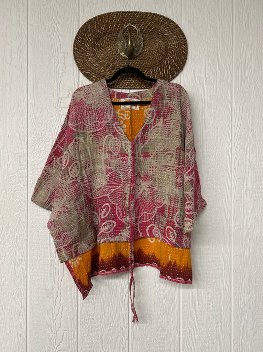 Pareo Kantha Hi-Lo Butterfly Top 0626 025