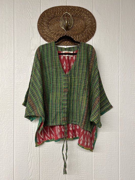 Pareo Kantha Hi-Lo Butterfly Top 0626 028