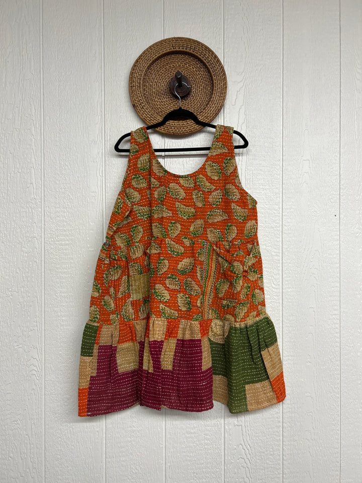 Kantha Meadow Mini Dress 0425 236