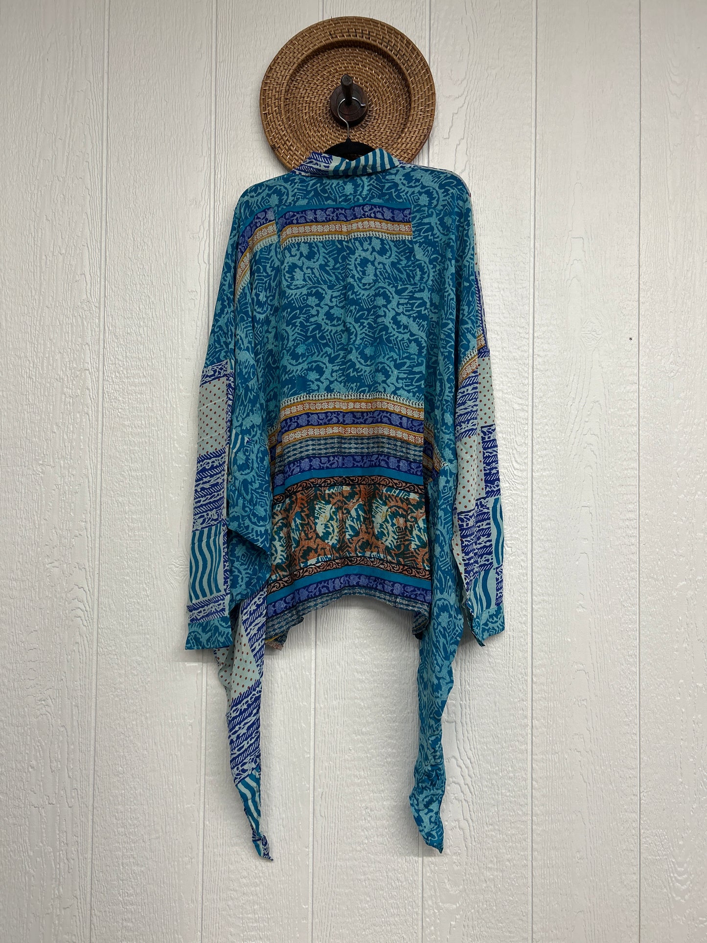 Crepe Sari Nirvana Button Down 1125 199